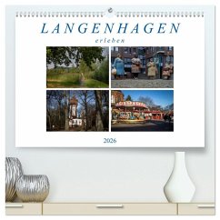 Langenhagen erleben (hochwertiger Premium Wandkalender 2026 DIN A2 quer), Kunstdruck in Hochglanz