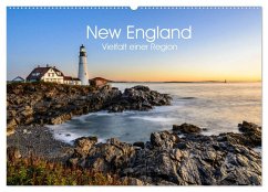 Cover New England - Vielfalt einer Region (Wandkalender 2026 DIN A2 quer), CALVENDO Monatskalender
