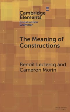 Cover The Meaning of Constructions
