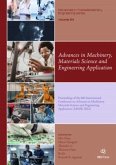 Advances in Machinery, Materials Science and Engineering Application Advances in Machinery, Materials Science and Engineering Application