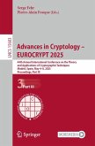 Advances in Cryptology - EUROCRYPT 2025 (eBook, PDF)
