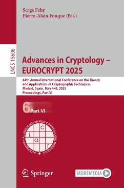 Cover Advances in Cryptology - EUROCRYPT 2025 (eBook, PDF)