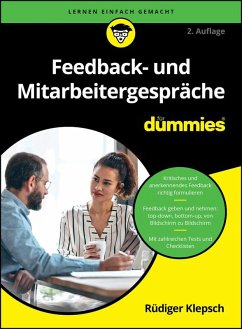 Cover Feedback- und Mitarbeitergespräch für Dummies (eBook, ePUB)