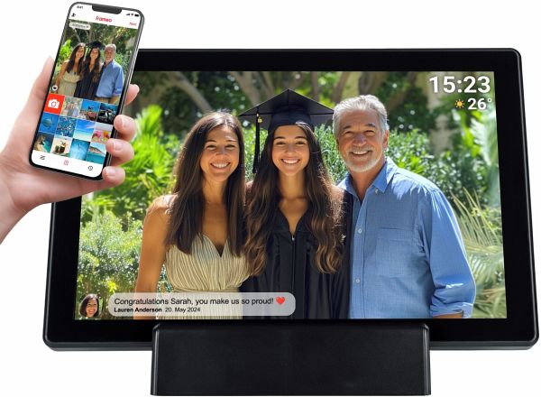 Denver Frameo PFF-1070 schwarz 16GB mobil 25,4 cm (10,1 Zoll) Bilderrahmen (16GB Speicher, 1280 x 800 Pixel, 16:10 Seitenverhältnis) Denver Frameo PFF-1070 schwarz 16GB mobil 25,4 cm (10,1 Zoll) Bilderrahmen (16GB Speicher, 1280 x 800 Pixel, 16:10 Seitenverhältnis)