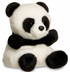 Cover Aurora 61350 - Palm Pals Panda Bamboo, Plüschtier, 13 cm