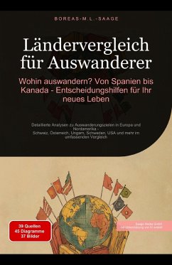 Cover Ländervergleich für Auswanderer: Wohin auswandern? Von Spanien bis Kanada - Entscheidungshilfen für Ihr neues Leben (Auswandern (DE), #2) (eBook, ePUB)