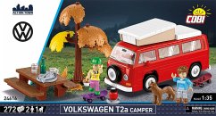 Cover COBI Action Town 24616 - Volkswagen T2a Camper, Bausatz 1:35, 272 Klemmbausteine, 3 Figuren