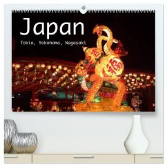 Japan - Tokio, Yokohama, Nagasaki (hochwertiger Premium Wandkalender 2026 DIN A2 quer), Kunstdruck in Hochglanz