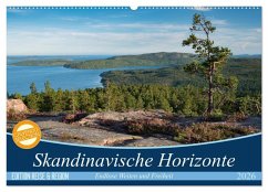 Skandinavische Horizonte (Wandkalender 2026 DIN A2 quer), CALVENDO Monatskalender