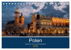 Polen - Reise durch unser schönes Nachbarland (Tischkalender 2026 DIN A5 quer), CALVENDO Monatskalender