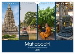 Cover Mahabodhi - Der wichtigste buddhistische Tempel (Wandkalender 2026 DIN A4 quer), CALVENDO Monatskalender