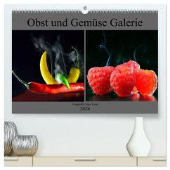 Cover Obst und Gemüse Galerie (hochwertiger Premium Wandkalender 2026 DIN A2 quer), Kunstdruck in Hochglanz