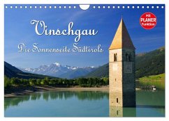 Vinschgau - Die Sonnenseite Südtirols (Wandkalender 2026 DIN A4 quer), CALVENDO Monatskalender Cover Vinschgau - Die Sonnenseite Südtirols (Wandkalender 2026 DIN A4 quer), CALVENDO Monatskalender