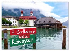 St. Bartholomä und der Königssee (Wandkalender 2026 DIN A2 quer), CALVENDO Monatskalender