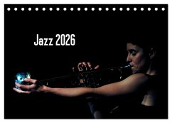 Cover Jazz 2026 (Tischkalender 2026 DIN A5 quer), CALVENDO Monatskalender