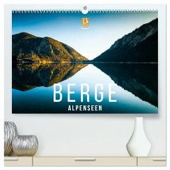 Cover Berge. Alpenseen (hochwertiger Premium Wandkalender 2026 DIN A2 quer), Kunstdruck in Hochglanz