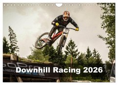 Cover Downhill Racing 2026 (Wandkalender 2026 DIN A4 quer), CALVENDO Monatskalender