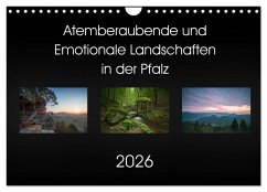 Atemberaubende und Emotionale Landschaften in der Pfalz (Wandkalender 2026 DIN A4 quer), CALVENDO Monatskalender