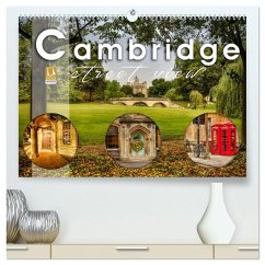 Cover Cambridge street view (hochwertiger Premium Wandkalender 2026 DIN A2 quer), Kunstdruck in Hochglanz