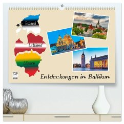 Entdeckungen im Baltikum (hochwertiger Premium Wandkalender 2026 DIN A2 quer), Kunstdruck in Hochglanz