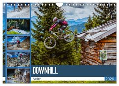 Cover Downhill Action (Wandkalender 2026 DIN A4 quer), CALVENDO Monatskalender