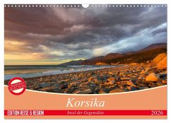 Korsika - Insel der Gegensätze (Wandkalender 2026 DIN A3 quer), CALVENDO Monatskalender Korsika - Insel der Gegensätze (Wandkalender 2026 DIN A3 quer), CALVENDO Monatskalender