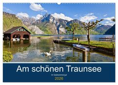 Cover Am schönen Traunsee im Salzkammergut (Wandkalender 2026 DIN A2 quer), CALVENDO Monatskalender