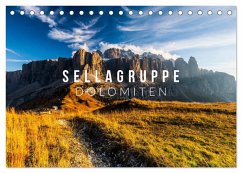 Sellagruppe. Dolomiten (Tischkalender 2026 DIN A5 quer), CALVENDO Monatskalender
