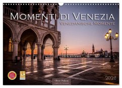 Cover Momenti di Venezia - Venezianische Momente (Wandkalender 2026 DIN A3 quer), CALVENDO Monatskalender