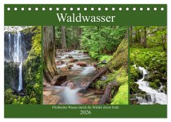 Waldwasser (Tischkalender 2026 DIN A5 quer), CALVENDO Monatskalender