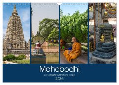 Cover Mahabodhi - Der wichtigste buddhistische Tempel (Wandkalender 2026 DIN A3 quer), CALVENDO Monatskalender