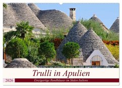 Trulli in Apulien - Einzigartige Rundhäuser im Süden Italiens (Wandkalender 2026 DIN A2 quer), CALVENDO Monatskalender Cover Trulli in Apulien - Einzigartige Rundhäuser im Süden Italiens (Wandkalender 2026 DIN A2 quer), CALVENDO Monatskalender