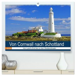 Von Cornwall nach Schottland (hochwertiger Premium Wandkalender 2026 DIN A2 quer), Kunstdruck in Hochglanz Von Cornwall nach Schottland (hochwertiger Premium Wandkalender 2026 DIN A2 quer), Kunstdruck in Hochglanz