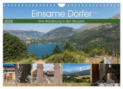 Cover Einsame Dörfer - Eine Wanderung in den Abruzzen (Wandkalender 2026 DIN A4 quer), CALVENDO Monatskalender