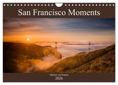 San Francisco Moments (Wandkalender 2026 DIN A4 quer), CALVENDO Monatskalender