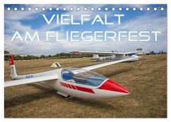 Vielfalt am Fliegerfest (Tischkalender 2026 DIN A5 quer), CALVENDO Monatskalender Vielfalt am Fliegerfest (Tischkalender 2026 DIN A5 quer), CALVENDO Monatskalender