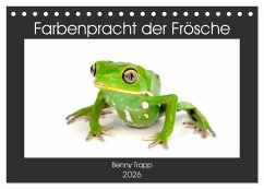 Farbenpracht der Frösche (Tischkalender 2026 DIN A5 quer), CALVENDO Monatskalender Farbenpracht der Frösche (Tischkalender 2026 DIN A5 quer), CALVENDO Monatskalender