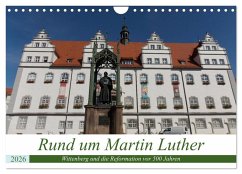 Cover Rund um Martin Luther (Wandkalender 2026 DIN A4 quer), CALVENDO Monatskalender