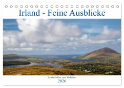 Cover Irland - Feine Ausblicke (Tischkalender 2026 DIN A5 quer), CALVENDO Monatskalender