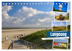 Cover Langeoog 2026. Impressionen zwischen Hafen und Ostende (Tischkalender 2026 DIN A5 quer), CALVENDO Monatskalender