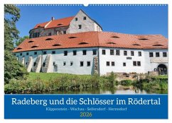 Radeberg und die Schlösser im Rödertal (Wandkalender 2026 DIN A2 quer), CALVENDO Monatskalender