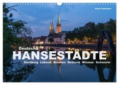 Deutsche Hansestädte (Wandkalender 2026 DIN A3 quer), CALVENDO Monatskalender Cover Deutsche Hansestädte (Wandkalender 2026 DIN A3 quer), CALVENDO Monatskalender