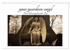 your guardian angel - Dein Schutzengel für jeden Tag (Wandkalender 2026 DIN A4 quer), CALVENDO Monatskalender