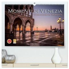 Cover Momenti di Venezia - Venezianische Momente (hochwertiger Premium Wandkalender 2026 DIN A2 quer), Kunstdruck in Hochglanz