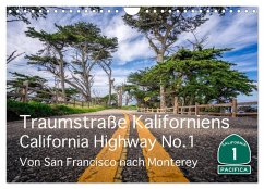 Cover Traumstraße Kaliforniens - California Highway No.1 (Wandkalender 2026 DIN A4 quer), CALVENDO Monatskalender