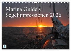 Cover Marina Guide's Segelimpressionen 2026 (Wandkalender 2026 DIN A3 quer), CALVENDO Monatskalender