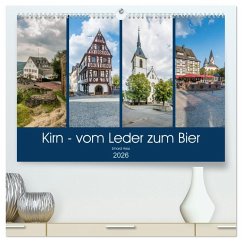Cover Kirn - vom Leder zum Bier (hochwertiger Premium Wandkalender 2026 DIN A2 quer), Kunstdruck in Hochglanz