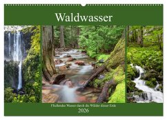 Waldwasser (Wandkalender 2026 DIN A2 quer), CALVENDO Monatskalender
