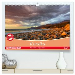 Korsika - Insel der Gegensätze (hochwertiger Premium Wandkalender 2026 DIN A2 quer), Kunstdruck in Hochglanz Korsika - Insel der Gegensätze (hochwertiger Premium Wandkalender 2026 DIN A2 quer), Kunstdruck in Hochglanz