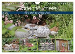 Cover Gartenträumerei (Wandkalender 2026 DIN A4 quer), CALVENDO Monatskalender